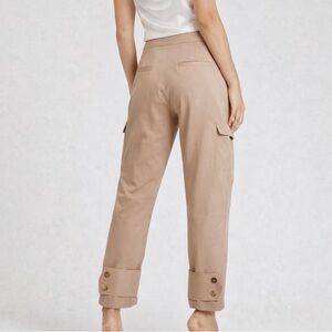 Holzweiler Dunder Trouser‎ Women’s Size Small Sand Cargo Pants Straight Leg